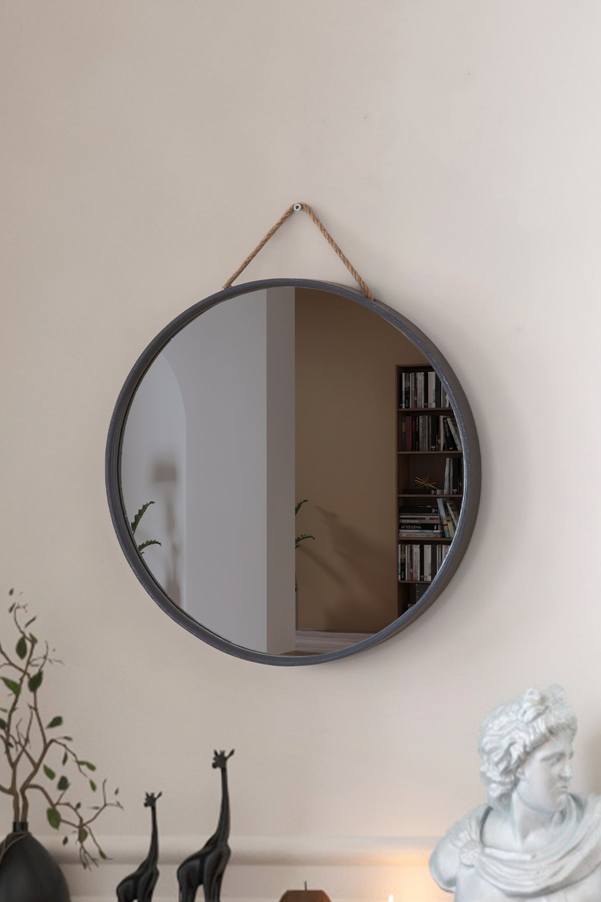 Miroir décoratif mural ronde