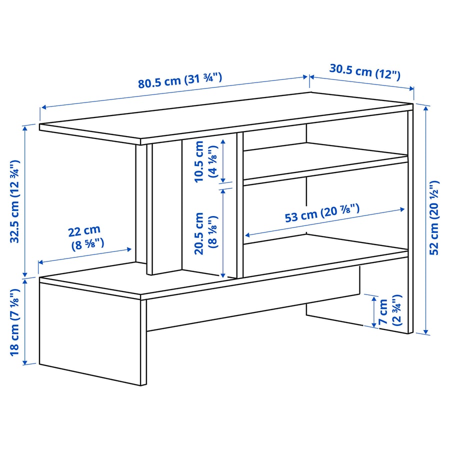 HOLMERUD
Table d'appoint, motif chêne
